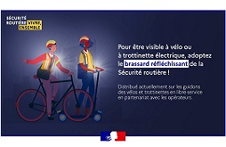 Campagne sécurité routière sur le vélo