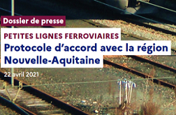 Petites lignes ferroviaires en Nouvelle-Aquitaine