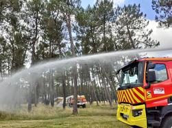 Présentation du dispositif opérationnel feux de forêts en Gironde