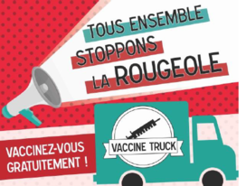 Rougeole : un camion de vaccination sur le campus de Pessac
