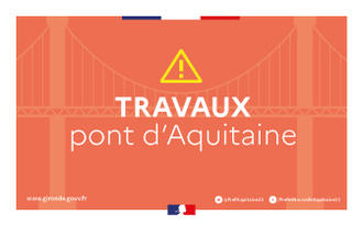 Rocade A630 : fermeture à la circulation du Pont d’Aquitaine